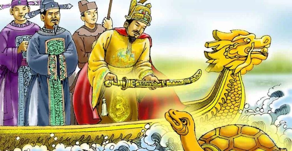 doi net ve tac pham ho guom - 7 Awesome Tales of Vietnamese Mythology, Folklore, and Legends