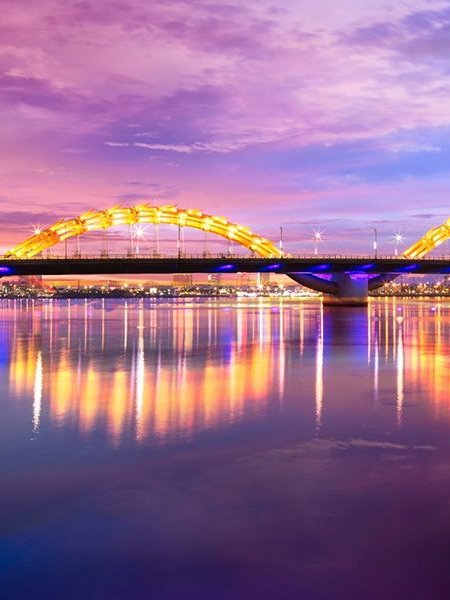 Dragon Bridge Da Nang City - Central Vietnam