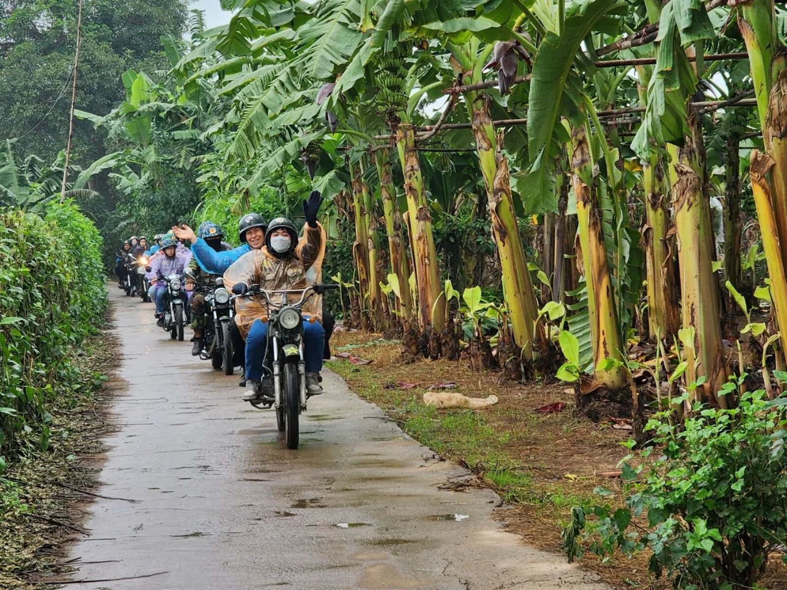 hanoi countryside motorbike tour