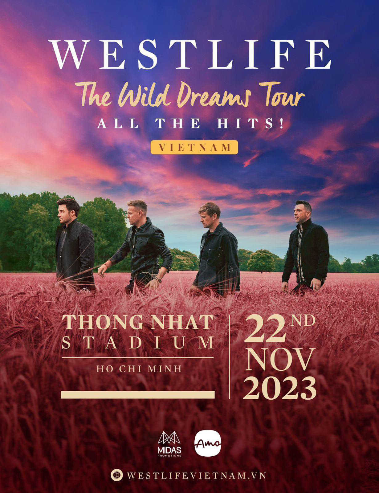 Westlife To Wow Vietnamese Audiences In November - Vietnam Is Awesome