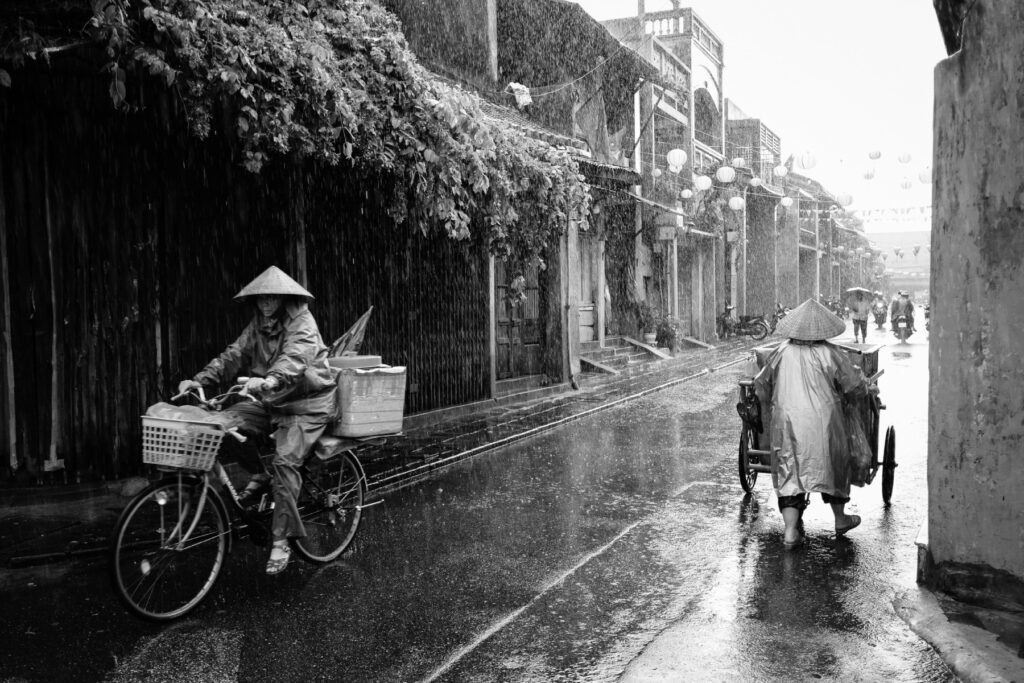 Hoi An in the rain. Photos by VIA Ambassador Etienne Bossot 2 - Weather in Central Vietnam: Your Helpful Travel Guide