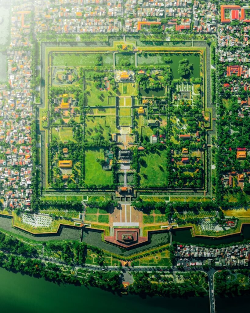 Hue from above. Photo by VIA Ambassador Le Van Anh Tai - Weather in Central Vietnam: Your Helpful Travel Guide